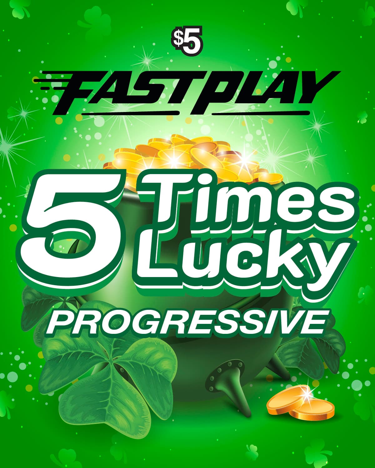 5 Times Lucky Progressive