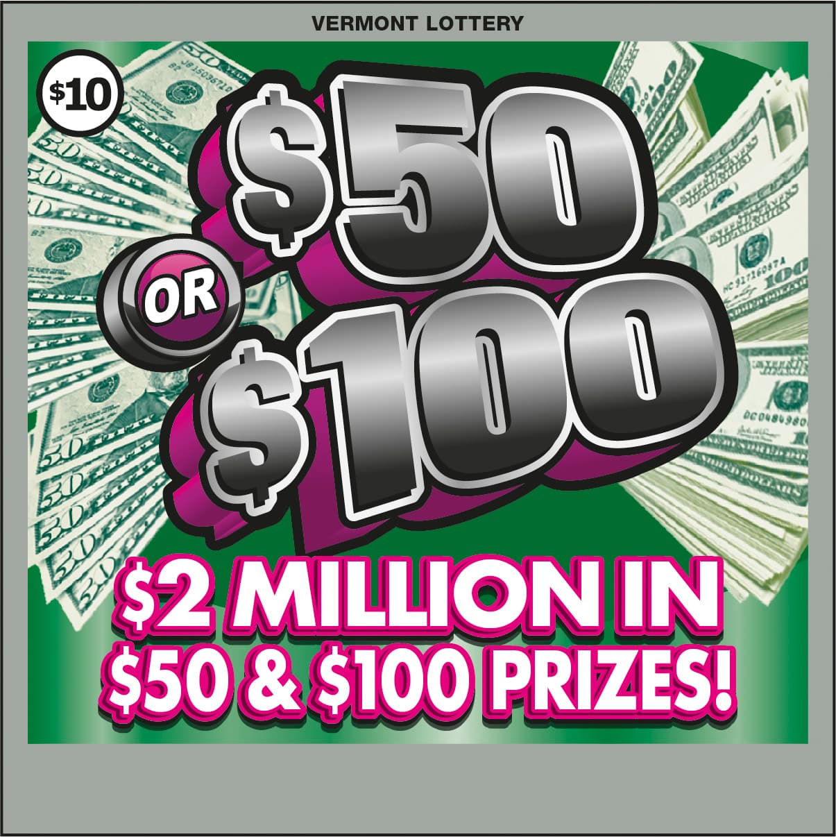 $50 or $100