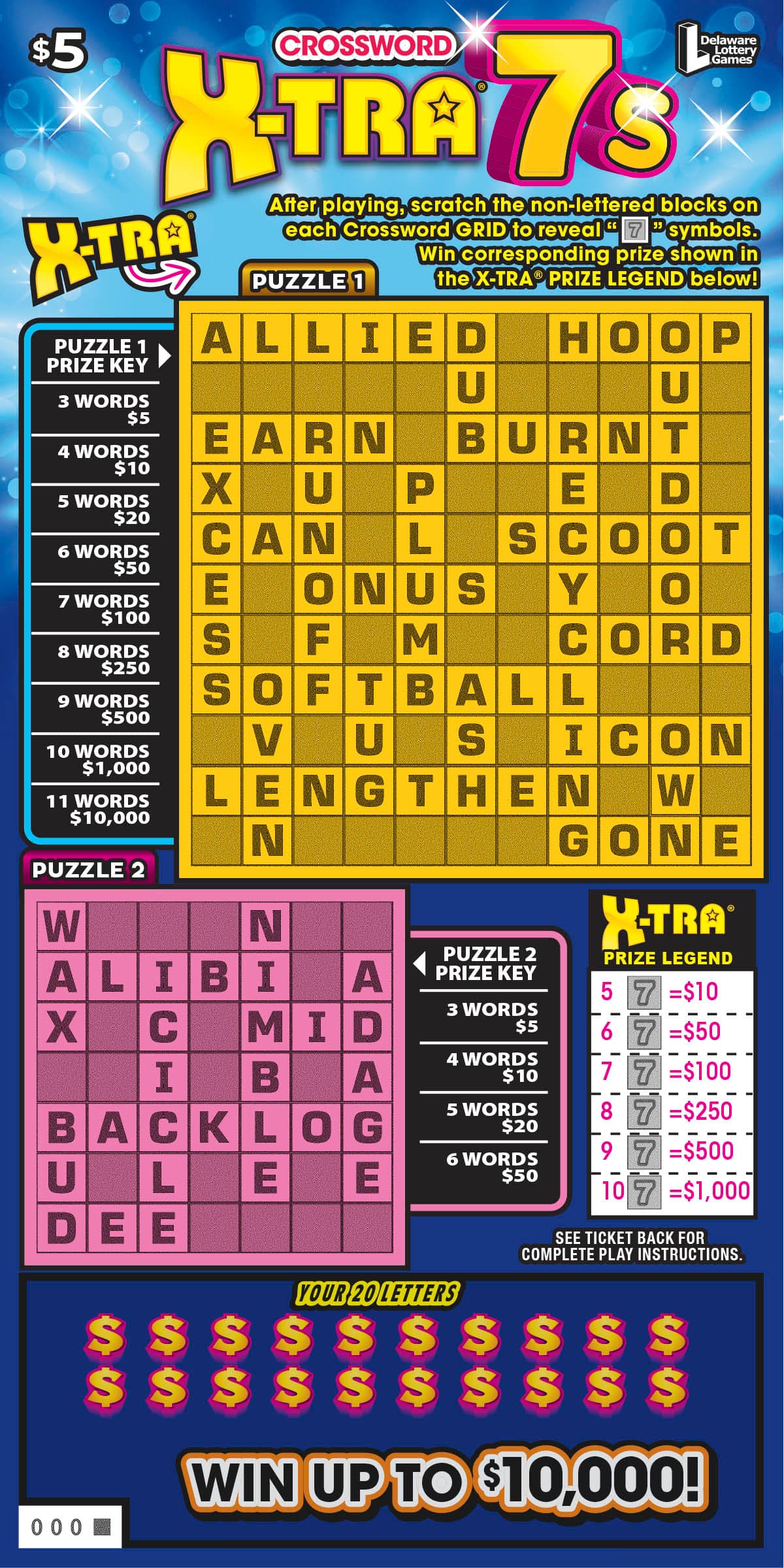 CROSSWORD X-TRA 7S