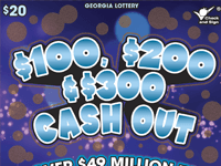 $100, $200 & $300 CASH OUT