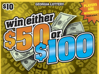 Win Either $50 or $100