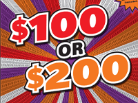 $100 OR $200