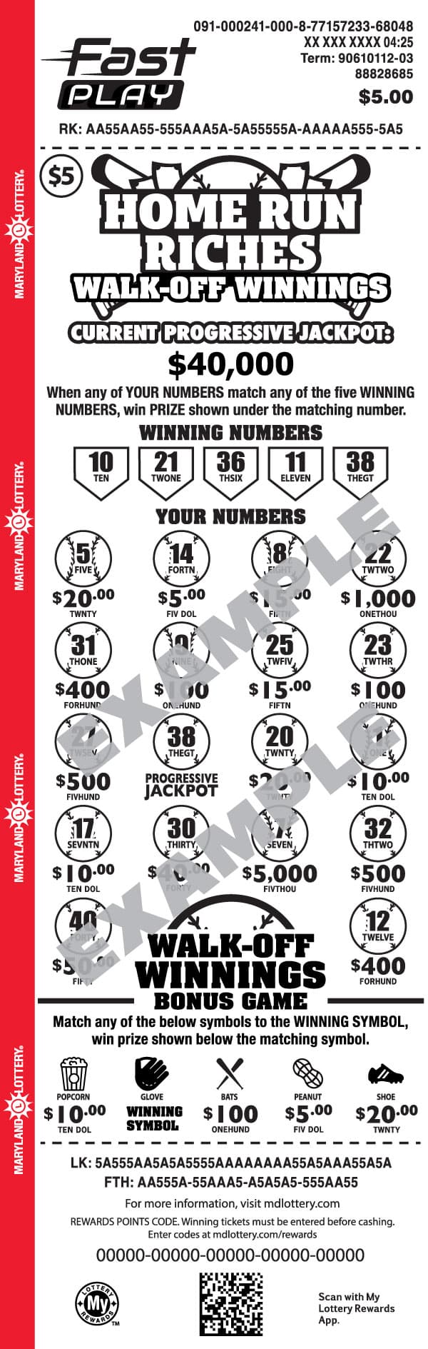 Home Run Riches Walk-Off Winnings