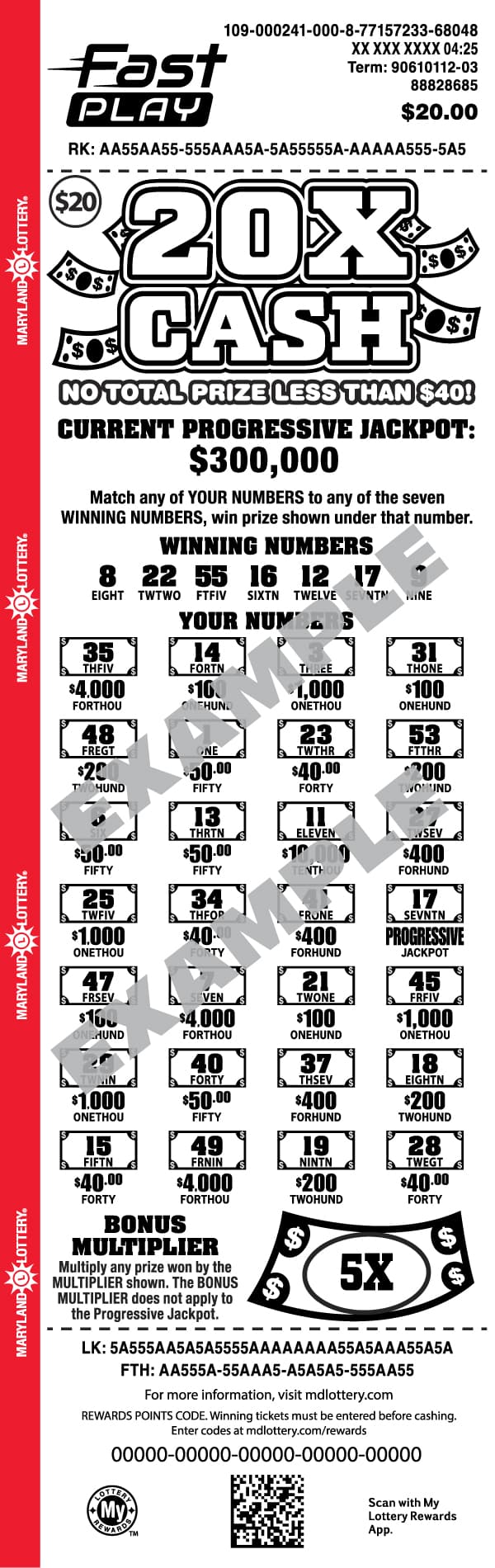 20X Cash