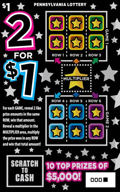 2 for $1