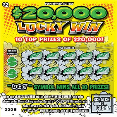 $20,000 Lucky Win