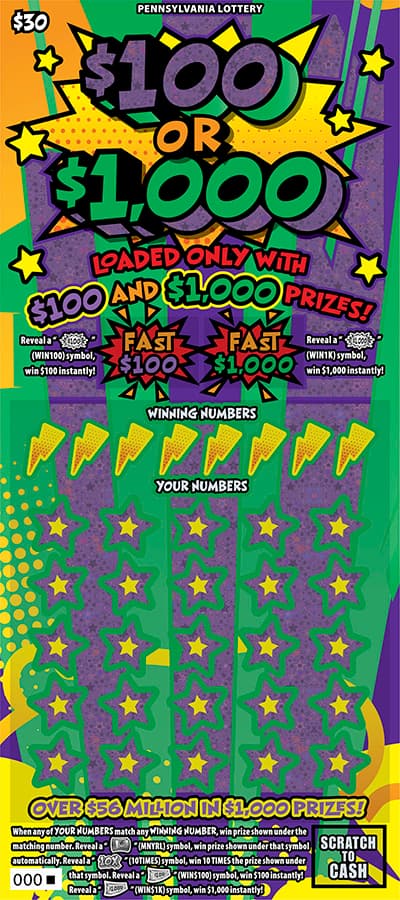 $100 or $1,000