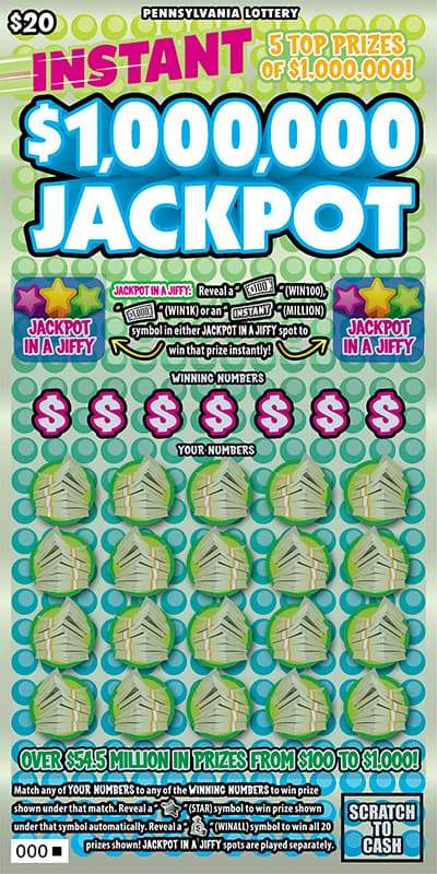 Instant $1,000,000 Jackpot