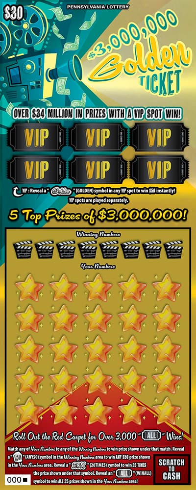 $3,000,000 Golden Ticket