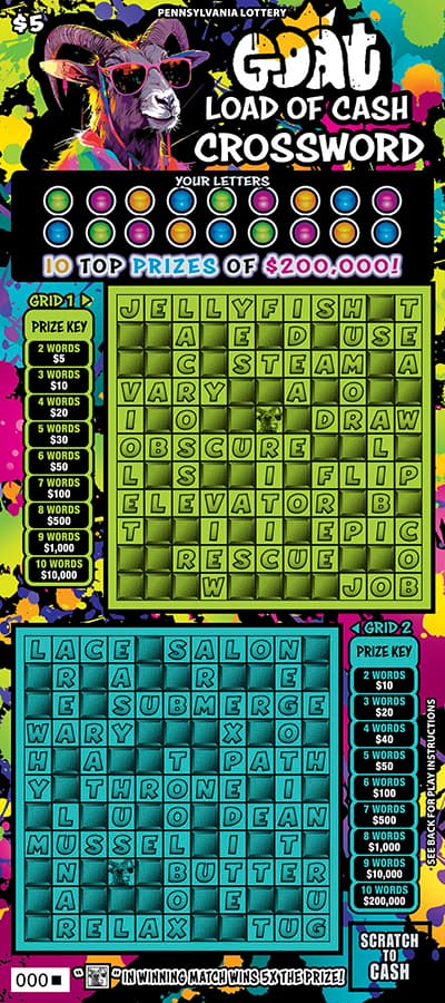 Goat Load of Cash Crossword