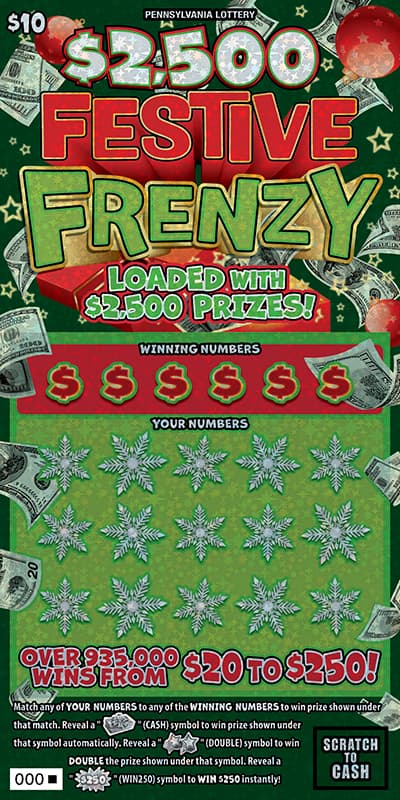 $2,500 Festive Frenzy