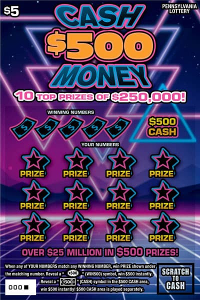 $500 Cash Money