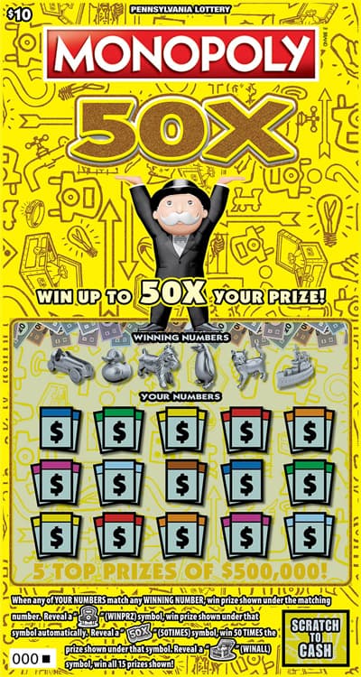MONOPOLY 50X