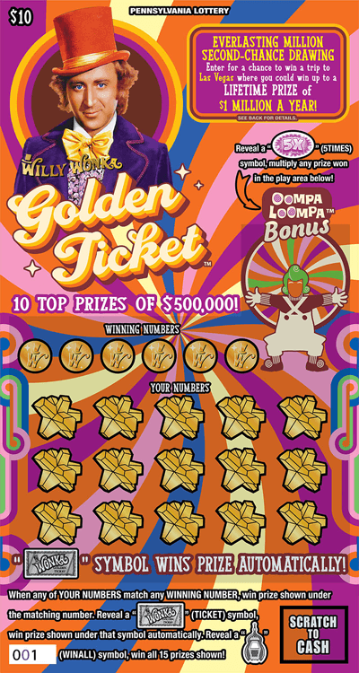 WILLY WONKA GOLDEN TICKET™