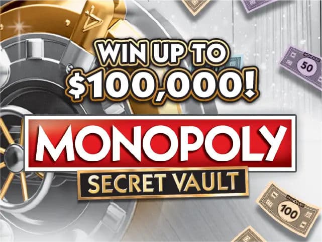 $2 MONOPOLY™ SECRET VAULT