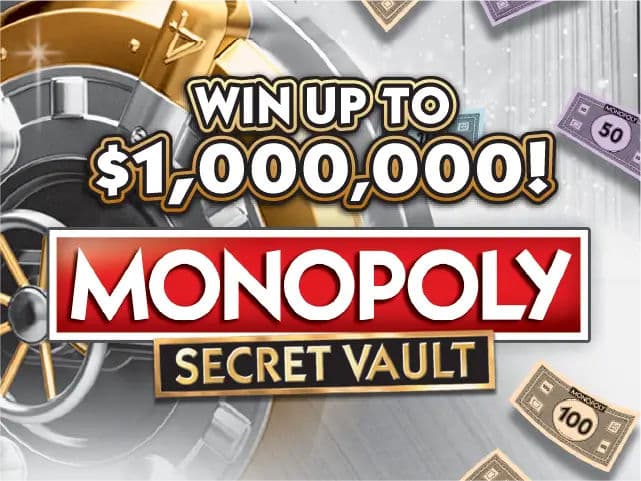 $5 MONOPOLY™ SECRET VAULT