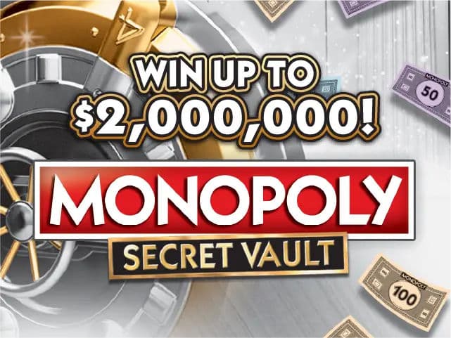 $10 MONOPOLY™ SECRET VAULT